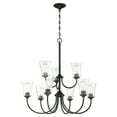 thumbnail image 3 of 50423-BNK Craftmade Lighting Gwyneth - Three Light Chandelier in Traditional Style - 20 inches wide by 18.5 inches high-Brushed Polished Nickel, 3 of 5