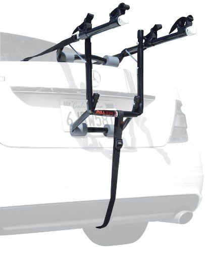 shipping slow 2 Bike Trunk Rack Rear Mount Two Bikes Carrier Car SUV Bicycle 