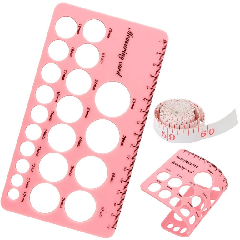 Silicone Nipples Ruler of Flange Size Measure for Nipple(Optional  Color),Nipple Measurement Tool for Flanges Silicone and Soft in mm, Breast  Pump