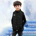 thumbnail image 4 of Mikilon 4-14 Years Boy's and Girl's Heated Vest, Rechargeable Lightweight Heating Vest Warming for Hunting, 4 of 4