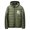 Army Green, variant on Coat for Men Mens Jackets Fall Hooded Long Sleeved Zipper Pocket Outerwear Printed Leisure Jacket Loose Fit Work Tops Army Green