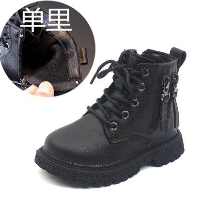 

Autumn and winter new children with boots British style boys warm small shoes