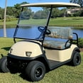 thumbnail image 2 of FUIALDOLG Starfish Wooden Print Universal Golf Cart Seat Covers Club Car Precedent Golf Cart Breathable Material Fit Like a Glove for Women Men, Easy to Install, 2 of 8