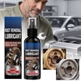 thumbnail image 3 of Rust Remover Spray for Metal, Fast Acting Oxidation Cleaner, Stain Dissolver for Vehicles Tools Chains, Industrial Strength Rust Inhibitor (3.4 Fl Oz), 1 Bottle of Rust Remover + 1 Sponge Brush, 3 of 9