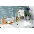 thumbnail image 4 of Kingston Brass KS2297DX Constantine Two-Handle Single-Hole Bathroom Faucet with Push Pop-Up Drain, Brushed Brass, 4 of 7
