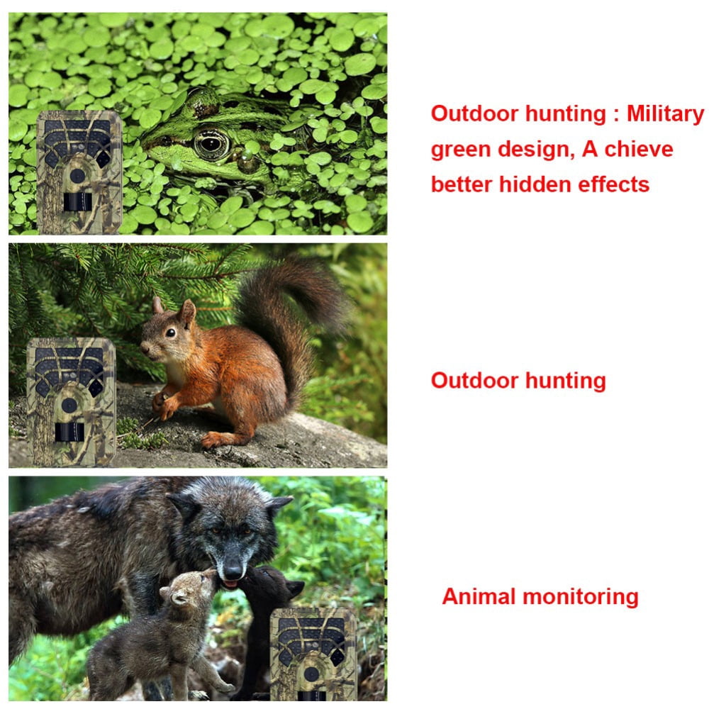 Hunting Trail Camera Wildlife Camera With Night Vision Motion Activated Outdoor Trail Camera