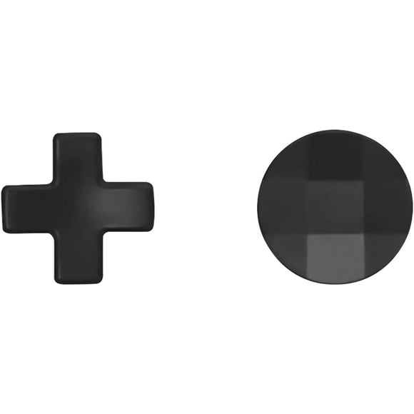 AIR-2 Pcs Metal D-Pads Replacement Parts Directional Pad Kits for Xbox One Elite Xbox One Elite Series 2, Xbox Elite 2 Core Controller Buttons Paddles Accessories (Black)