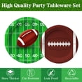 thumbnail image 3 of Kit de artículos para fiestas con temática futbolística, 50 unidades, con platos y servilletas, 3 of 7