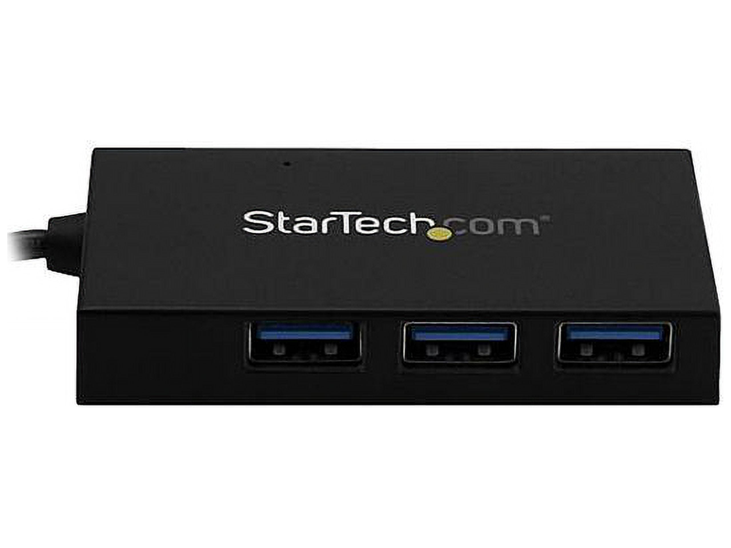 StarTech 4-Port USB Hub - USB 3.0 - USB-A to 3x USB-A and 1x USB-C -