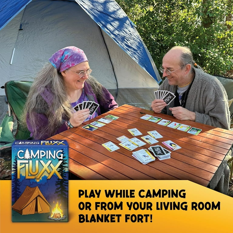 Camping Fluxx Card Game by Looney Labs - Summer Fun, Outdoor Adventure, Perfect for Family Camping Trips and Campfire Nights Camping Fluxx Card Game by Looney Labs - Summer Fun, Outdoor Adventure, Perfect for Family Camping Trips and Campfire Nights