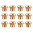 thumbnail image 1 of 12pcs Pneumatic Muffler G1/4 Male Thread Pneumatic Silencer Copper Muffler, 1 of 7