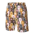 thumbnail image 4 of Pofeuu Cat Paw (2) Prin Men's Swim Trunks Quick Dry Bathing Suit Swimming Board Shorts Mesh Lining Beach Swimwear-XX-Large, 4 of 6
