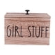 thumbnail image 1 of Almacenamiento de escritorio de madera Use caja de madera Organizador de encimera moderno Madera Algodón estilo C, 1 of 9