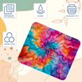 thumbnail image 3 of Tie-Dye Mouse Pad for Laptop Wireless Mouse Home Office Travel, Portable & Washable, 3 of 7