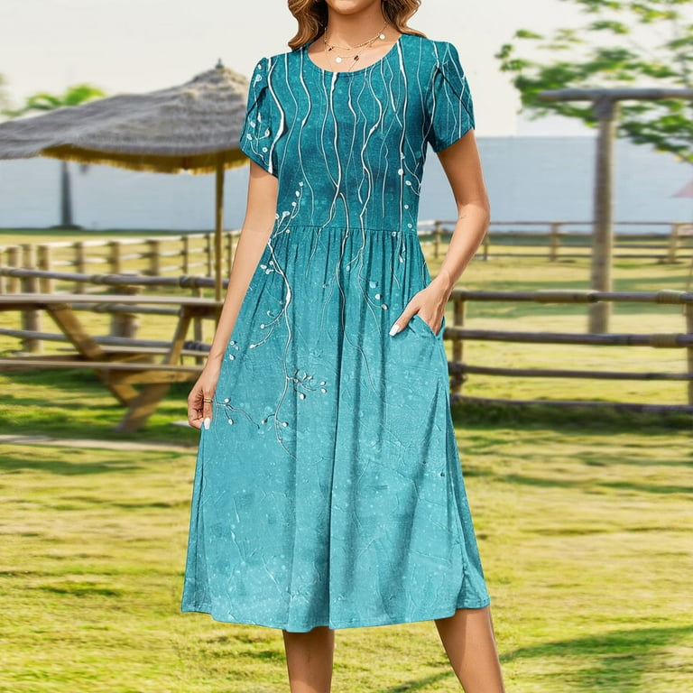 time and tru dresses Double Cloth Sleeveless Midi Dress Slip this dress on with sandals Time and Tru Women's Tiered