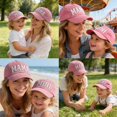 thumbnail image 2 of Goyklrb 2PCS Mama and Mini Matching Baseball Cap for Mom Girl, Adjustable Cotton Embroidered Parent-Child Hat, 2 of 6