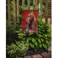 thumbnail image 2 of Irish Setter Red Snowflake Christmas Garden Flag, 2 of 2