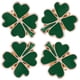 thumbnail image 4 of EeaseMX 4 broches vintage del Día de San Patricio con forma de trébol de cuatro hojas, de aleación, creativos., 4 of 8