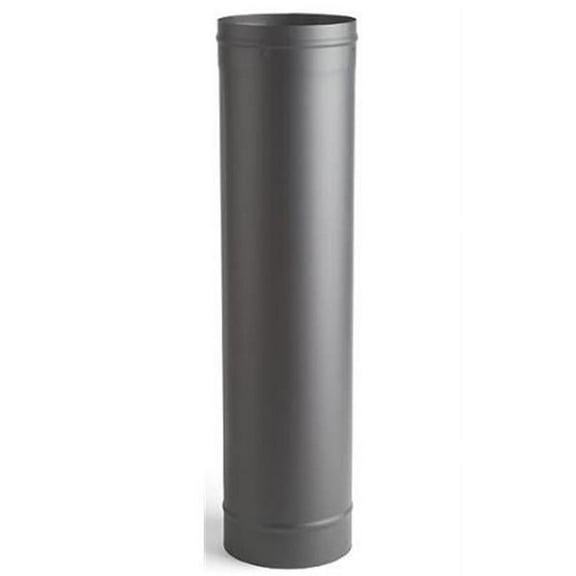 Selkirk Corporation 2604 6 Inch  x 18 Inch  Heat-fab 22-ga Welded Black Stovepipe
