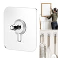 thumbnail image 2 of CoreLiving Adhesive Picture Hanging Hooks, Heavy Duty Drill Free Wall Hangers without Nails, Self Adhesive Screw Hooks for Frames and Decor, 1 Pack, 2 of 10