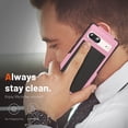 thumbnail image 3 of SaniMore for Google Pixel 7 Case Rubber, Heavy Duty Body Shockproof Bumper Cover Military Grade Anti-Scratch & Anti-Fingerprint Outdoor Rugged Case for Google Pixel 7 6.3" 2022, Pink, 3 of 9
