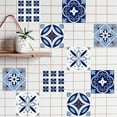thumbnail image 2 of 10pcs Waterproof PVC Tile Sticker Floor Wall Sticker Art Home Room Background Decor, 2 of 8
