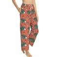 thumbnail image 2 of Daiia Hedgehog Mushroom Women's Sleep Pant with Pockets and Drawstring,Pajama Pants-XX-Large, 2 of 9