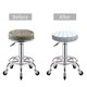 thumbnail image 5 of Balery Blue Checkboard Fundas de asiento para taburete de bar redondo de tela de terciopelo ajustables que protegen de arañazos y manchas para sillas de 14 a 17 pulgadas.-13 inch, 5 of 7