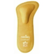 Pedag Comfort Leather Orthotic with Metatarsal Pad and Heel Cushion, Tan, US W9/EU 39