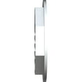 thumbnail image 3 of Ekena Millwork 28"W x 28"H Round Gable Vent (33"W x 33"H Frame Size) Functional, PVC Gable Vent with 1" x 4" Flat Trim Frame, 3 of 14
