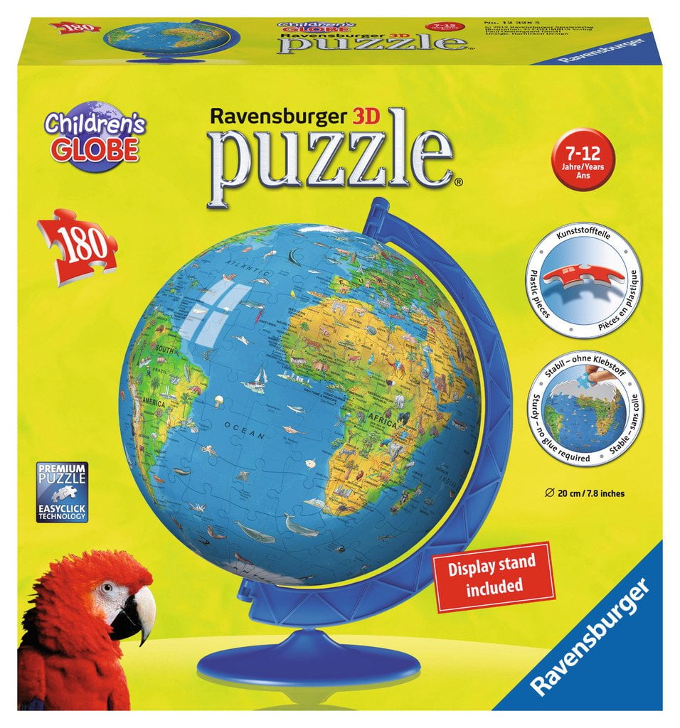ravensburger 3d children's globe puzzle