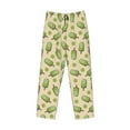 thumbnail image 4 of Xecao Kiwi Ice Cream Men's Straight Lounge Pajama Pants: The Ultimate in Comfortable Sleepwear, 4 of 9