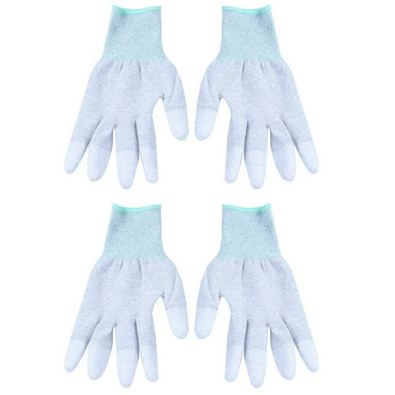 4X Anti Static Anti Skid ESD Electronic Labor Working Glove PC Computer Repair Size: M