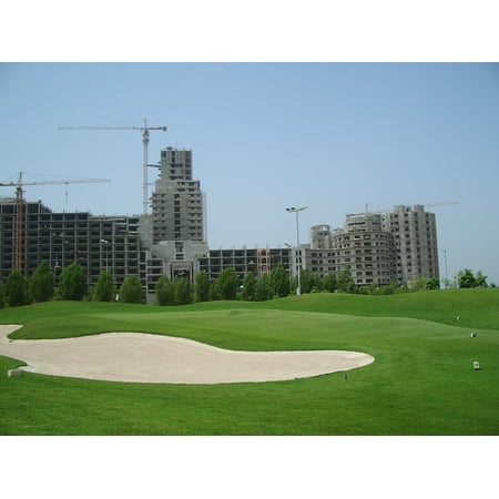 United Arab Emirates Golf - LAMINATED POSTER Dubai United Arab Emirates Golf Course Uae Golf Poster Print 24 x 36