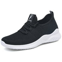 Wide Toe Box Shoes Women Extra Wide Width Sneakers Ultra Light Road Running Shoes Non-Slip Wide Tennis Sneakers Breathable Walking Shoes