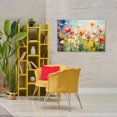 thumbnail image 3 of Stupell Industries Coastal Sunlit Meadow of Colorful Blooms Canvas Art, 45 x 30, by Creative Studio, 3 of 8