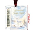thumbnail image 2 of FeiBiQiuBi Christmas Cash Gift Ornament, Acrylic Christmas Money Holder for Cash, Funny Holiday Xmas Tree Hanging Ornaments Decor, Gifting Cash Birthday Graduation Back to School Gifts, 2 of 6