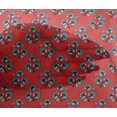 thumbnail image 4 of oneOone Viscose Chiffon Fabric Leaves & Floral Block Printed Fabric 1 Yard 42 Inch Wide, 4 of 4