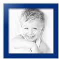 thumbnail image 2 of ArtToFrames 13" x 13" Blue Picture Frame, 13x13 inch Blue Wood Poster Frame (WOM-4118),  Pack, 2 of 7