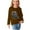 Brown, variant on Odeerbi Kids Girls Fall Winter Basic Layering T-Shirt Cute Print Basic Tees Long Sleeve Shirts Cute Crewneck Tops Dressy Casual Blouses Base Layer Kids Clothes Olive Green