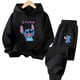 thumbnail image 5 of Sudadera con capucha y estampado de Stitch para niños y niñas, ropa informal con letras, estilo kawaii, moda, anime, manga, dibujos animados, 5 of 5