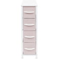 thumbnail image 4 of Sorbus Narrow Dresser Tower with 4 Drawers - Vertical Storage for Bedroom Pink, 4 of 6