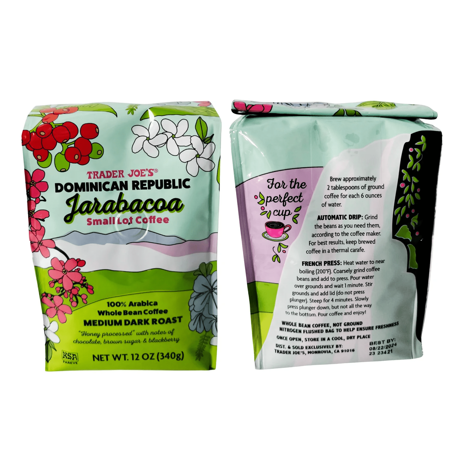 Trader Joe's Dominican Republic Jarabacoa Small Lot Coffee