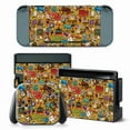 thumbnail image 2 of KIPLINK Nintendo Switch Skin Decal – Full Body Vinyl Cover, Anti-Scratch & Waterproof, Bubble-Free Installation, Floral & Plaid Designs, 2 of 28