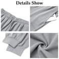 thumbnail image 6 of Shine Up Jogger Sets for Women Sweatsuit 2 Piece Lounge Set Solid Outfits Sets Casual Tracksuits with Pockets, 6 of 7