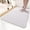 White, variant on Mucky Rug, Non Slip Shower Mat 16"x24" Gray – PVC Loofah Shower Mats for Bathtub, Quick Drying Shower Floor Mat with Comfortable Textured Surface, Easy Cleaning Shower Mat for Shower Stall