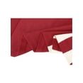 thumbnail image 4 of INSPIRE CHIC Women's Stripes Sweater Shawl Wraps Knitted Knotted Multicolor Fashion Casual Scarf for Travel Office One Size Wine-Red, 4 of 6