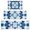 Blue White Tie, variant on Blue White Tie Dye Mandala Pattern Kitchen Rugs Sets Of 3,Kitchen Runner Rugs Non Skid Washable,Decorative Kitchen Floor Mats for Kitchen,Sink,Laundry,17"x30" 17"x47" 17"x59"