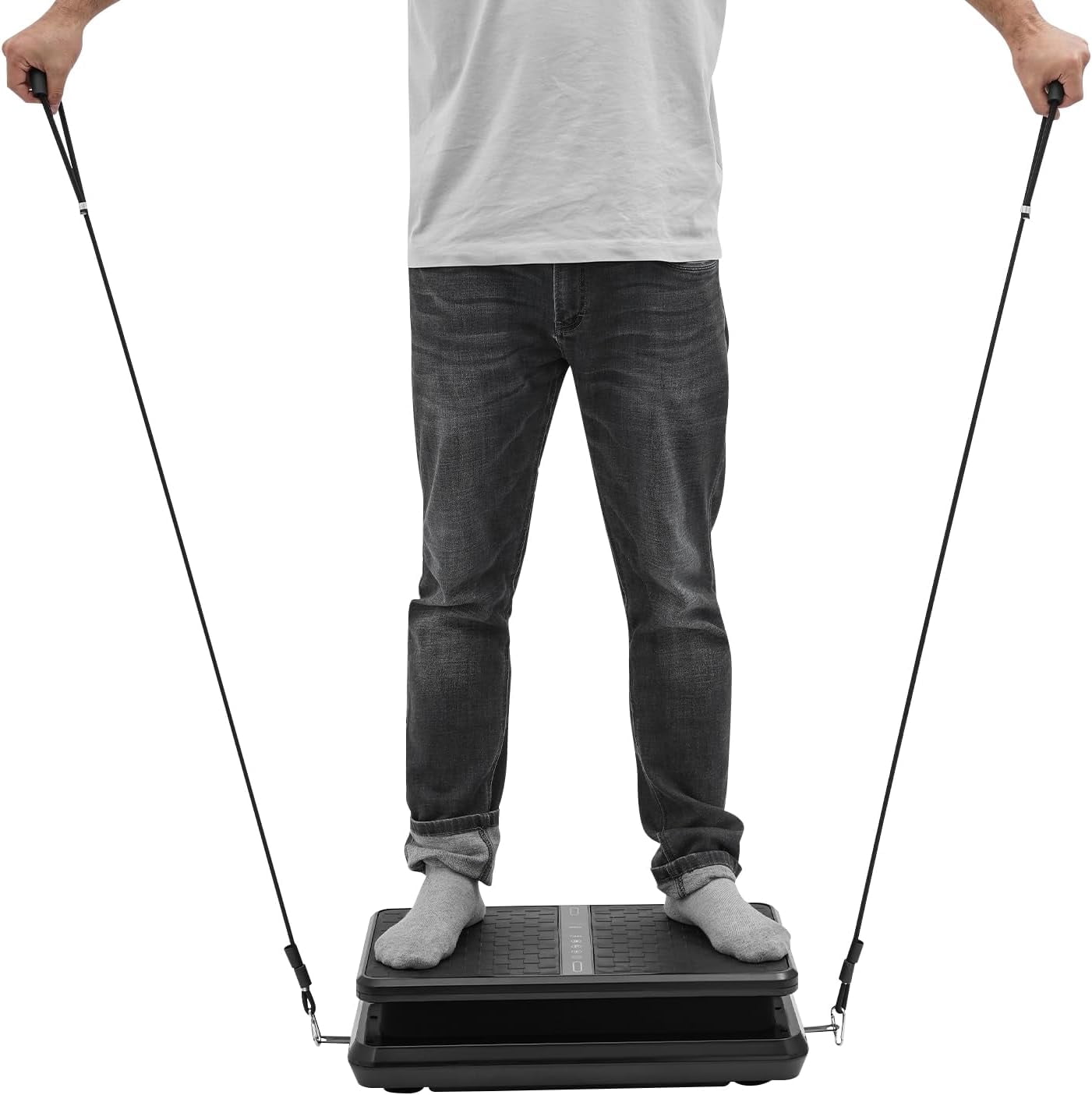 Vibration Plate Exercise Machine 330.69lbs Load Capacity Vibration Plate with 1-99 Gears Vibrating Plates Exercise Machine Including Homes and Gyms, Sport Gym Equipment