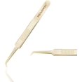 thumbnail image 1 of Eyelash Extension Tweezers -Precision Volume Tweezers for Easy Fans False Lashes Cluster 2D-6D Volume Lash Tweezers(Gold), 1 of 7